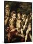 Madonna and Child with Saints, Ca. 1524-Parmigianino-Stretched Canvas