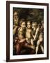 Madonna and Child with Saints, Ca. 1524-Parmigianino-Framed Giclee Print