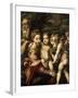 Madonna and Child with Saints, Ca. 1524-Parmigianino-Framed Giclee Print