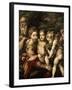 Madonna and Child with Saints, Ca. 1524-Parmigianino-Framed Giclee Print