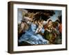 Madonna and Child with Saints Catherine and James the Great, 1527-1533-Lorenzo Lotto-Framed Giclee Print