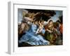 Madonna and Child with Saints Catherine and James the Great, 1527-1533-Lorenzo Lotto-Framed Giclee Print