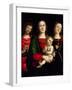 Madonna and Child with Saints Catherine of Alexandria and John the Baptist-Perugino-Framed Giclee Print
