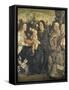Madonna and Child with Saints Francis and Quirino, 1505-Antonio Allegri-Framed Stretched Canvas