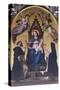 Madonna and Child with Saints in Cathedral of Alba, Italy, 15th-16th Century-null-Stretched Canvas