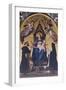 Madonna and Child with Saints in Cathedral of Alba, Italy, 15th-16th Century-null-Framed Giclee Print