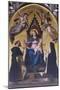 Madonna and Child with Saints in Cathedral of Alba, Italy, 15th-16th Century-null-Mounted Giclee Print