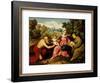 Madonna and child with Saints Jerome and Francis, c.1525-Paris Bordone-Framed Giclee Print