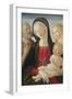 Madonna and Child with Saints Jerome and Mary Magdalene,-Neroccio Di Landi-Framed Art Print