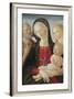 Madonna and Child with Saints Jerome and Mary Magdalene,-Neroccio Di Landi-Framed Art Print