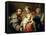Madonna and Child with Saints John, Anna and Rocco, circa 1785-Gaetano Gandolfi-Framed Stretched Canvas
