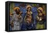 Madonna and Child with Saints, Majolica Enamel-null-Framed Stretched Canvas
