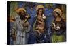 Madonna and Child with Saints, Majolica Enamel-null-Stretched Canvas