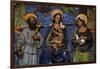 Madonna and Child with Saints, Majolica Enamel-null-Framed Giclee Print