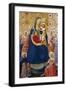 Madonna and Child with Saints, Mid 15th Century-Fra Angelico-Framed Giclee Print