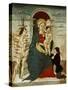 Madonna and Child with Saints, Painting-null-Stretched Canvas