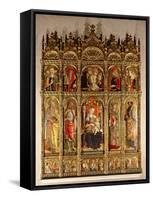 Madonna and Child with Saints, Polyptych, 1473-Carlo Crivelli-Framed Stretched Canvas