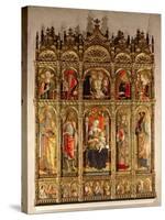 Madonna and Child with Saints, Polyptych, 1473-Carlo Crivelli-Stretched Canvas
