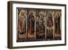 Madonna and Child with Saints (Polyptych, Five Separate Panel), C1480-Vittore Crivelli-Framed Giclee Print