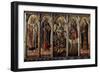 Madonna and Child with Saints (Polyptych, Five Separate Panel), C1480-Vittore Crivelli-Framed Giclee Print