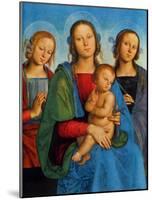 Madonna and Child with Saints-Pietro Perugino-Mounted Collectable Print