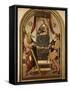 Madonna and Child with Saints-Bernardo Bellotto-Framed Stretched Canvas