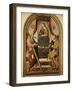 Madonna and Child with Saints-Bernardo Bellotto-Framed Giclee Print