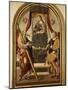 Madonna and Child with Saints-Bernardo Bellotto-Mounted Giclee Print
