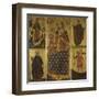 Madonna and Child with Saints-Paolo Veneziano-Framed Art Print