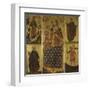 Madonna and Child with Saints-Paolo Veneziano-Framed Art Print