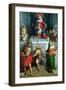 Madonna and Child with Saints-Benvenuto Tisi Da Garofalo-Framed Giclee Print