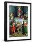 Madonna and Child with Saints-Benvenuto Tisi Da Garofalo-Framed Giclee Print