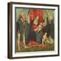 Madonna and Child with Saints-Galeazzo Campi-Framed Giclee Print