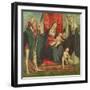 Madonna and Child with Saints-Galeazzo Campi-Framed Giclee Print