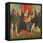 Madonna and Child with Saints-Galeazzo Campi-Framed Stretched Canvas