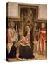 Madonna and Child with Saints-null-Stretched Canvas