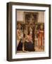 Madonna and Child with Saints-null-Framed Giclee Print