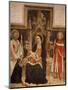 Madonna and Child with Saints-null-Mounted Giclee Print