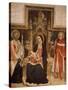 Madonna and Child with Saints-null-Stretched Canvas
