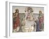 Madonna and Child with Saints-null-Framed Giclee Print