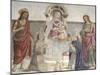 Madonna and Child with Saints-null-Mounted Giclee Print