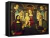 Madonna and Child with Saints-Giuliano Presutti-Framed Stretched Canvas