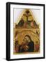 Madonna and Child with Saints-Barnaba da Modena-Framed Giclee Print