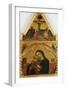 Madonna and Child with Saints-Barnaba da Modena-Framed Giclee Print