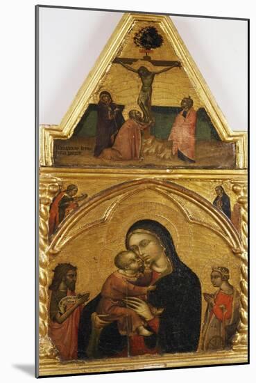 Madonna and Child with Saints-Barnaba da Modena-Mounted Giclee Print