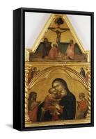 Madonna and Child with Saints-Barnaba da Modena-Framed Stretched Canvas