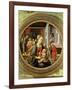 Madonna and Child with Scenes from the Life of the Virgin, 1452-Fra Filippo Lippi-Framed Giclee Print