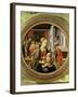 Madonna and Child with Scenes from the Life of the Virgin, 1452-Fra Filippo Lippi-Framed Giclee Print