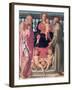 Madonna and Child with Ss. Jerome and Francis-Mirabello Cavalori-Framed Giclee Print