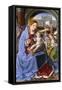 Madonna and Child with St Catherine, Ca 1495-null-Framed Stretched Canvas